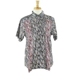 Detache Button Down Shirt SM Black